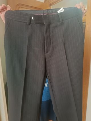 Traje Zara hombre negro