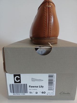 Clarks Premium Fawna Lily, bailarinas 40(39.5EU)