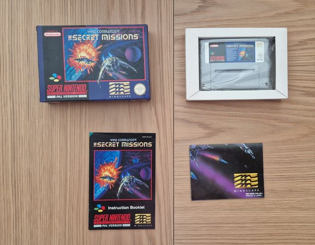 Wing Commander the Secret Missions Super Nintendo