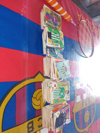 Cromos de fútbol: ¡Colección variada!