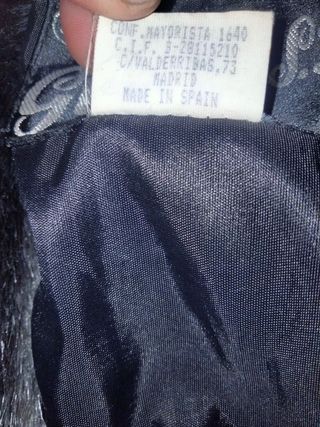 Chaquetón marrón mujer