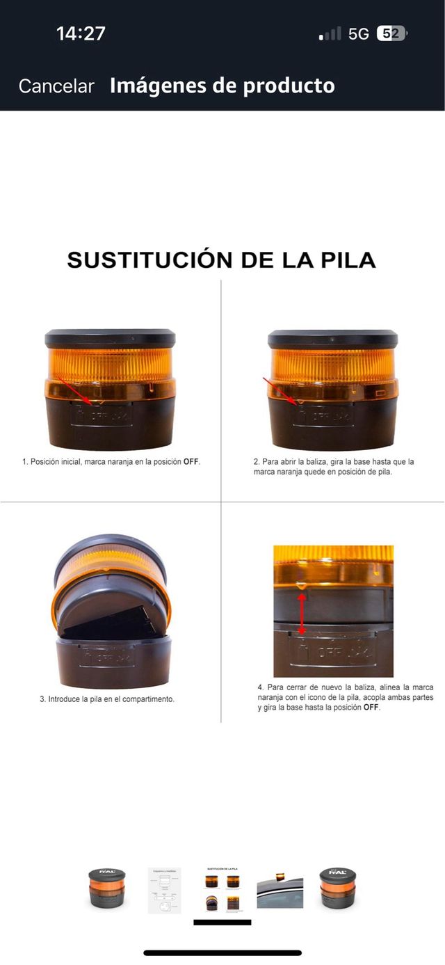 Faretto V16 Geolocalizzabile DGT