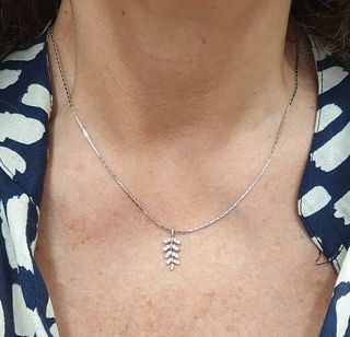 COLGANTE RACIMO ORO 18K BRILLANTES