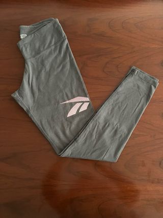 Mallas Reebok Gris Talla S