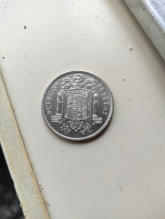 Moneda 5 Pesetas Franco 1949