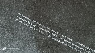 Portátil HP Pavilion Gaming 15