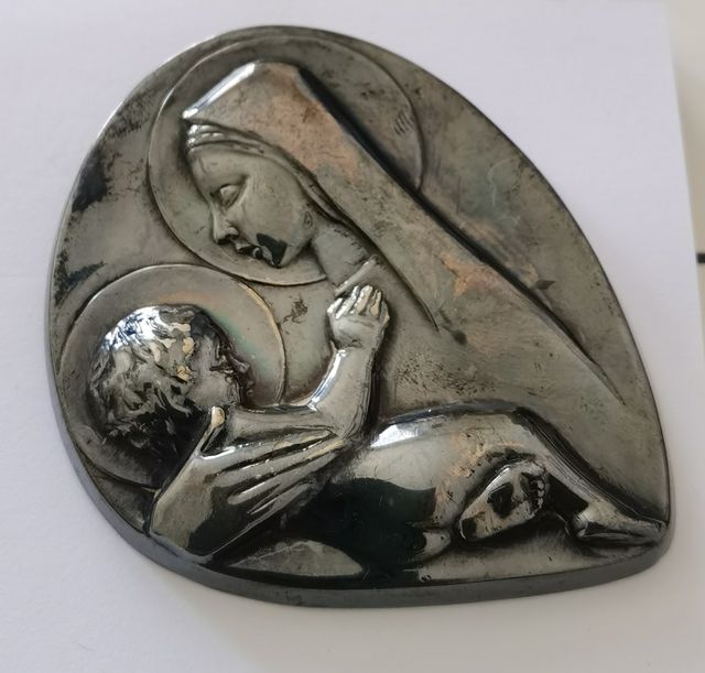 Medalla Virgen Niñ@ metal