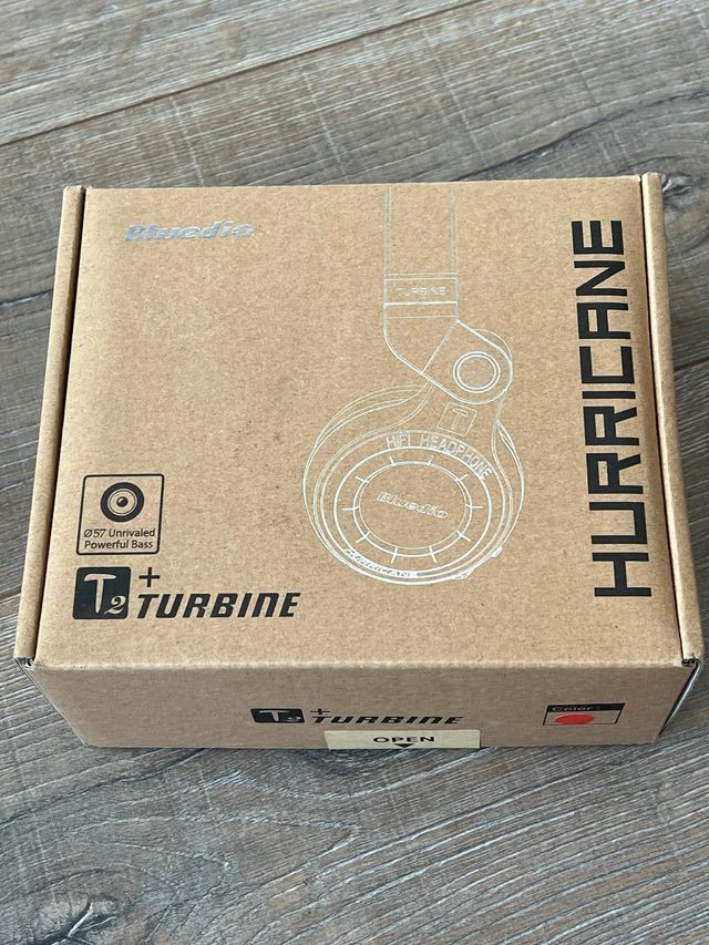 Bluedio Hurricane T2 - Auriculares rojos