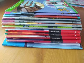 12 LIBROS INGLÉS A1 A B2, LOTE O INDIVIDUAL