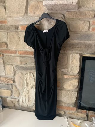 Abito nero donna made in italy