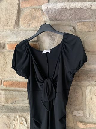 Abito nero donna made in italy
