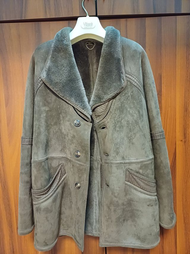 Giaccone di montone da uomo tg. 50