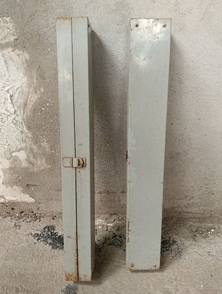 Estante tarjetas tiempo vintage industrial