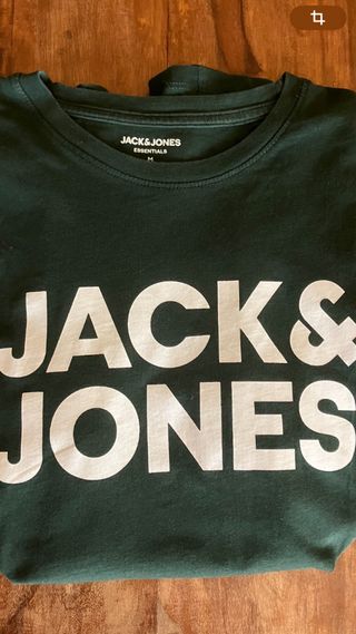 Camiseta Jack&Jones verde oliva M