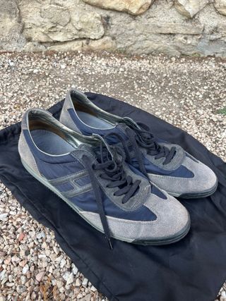 Hogan Scarpe Blu Grigio