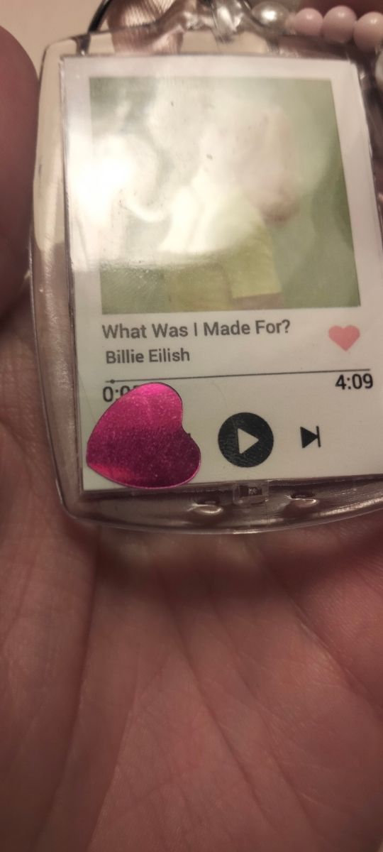 Portachiavi Billie Eilish - What Was I Made For?