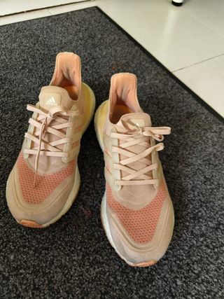 Adidas Ultraboost - Zapatillas Beige/Rosa