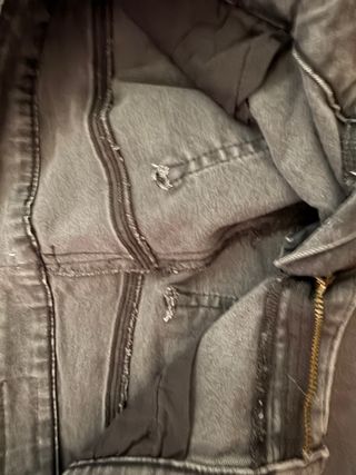 Jeans Amichi grises con lentejuelas