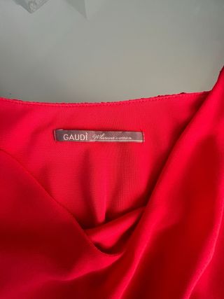 Vestito Gaudì rosso