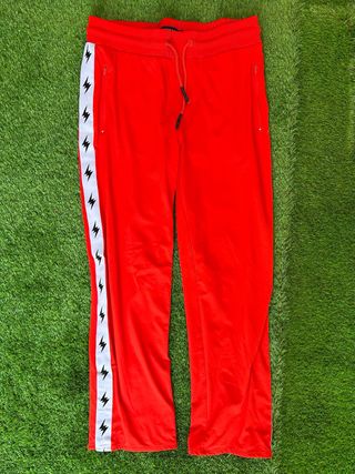Pantalones deportivos Guess x J Balvin rojos