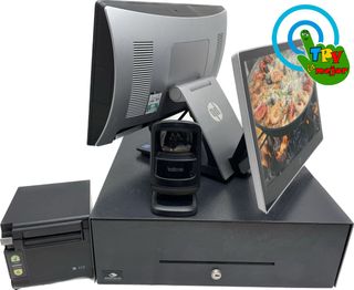 Pack TPV Doble BAR Restaurante HP RP9 i5 Ram16 SSD