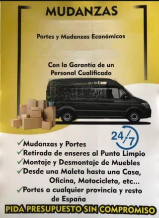 Mudanzas y portes económicos
