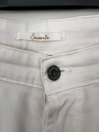 Pantaloni Souvenir panna