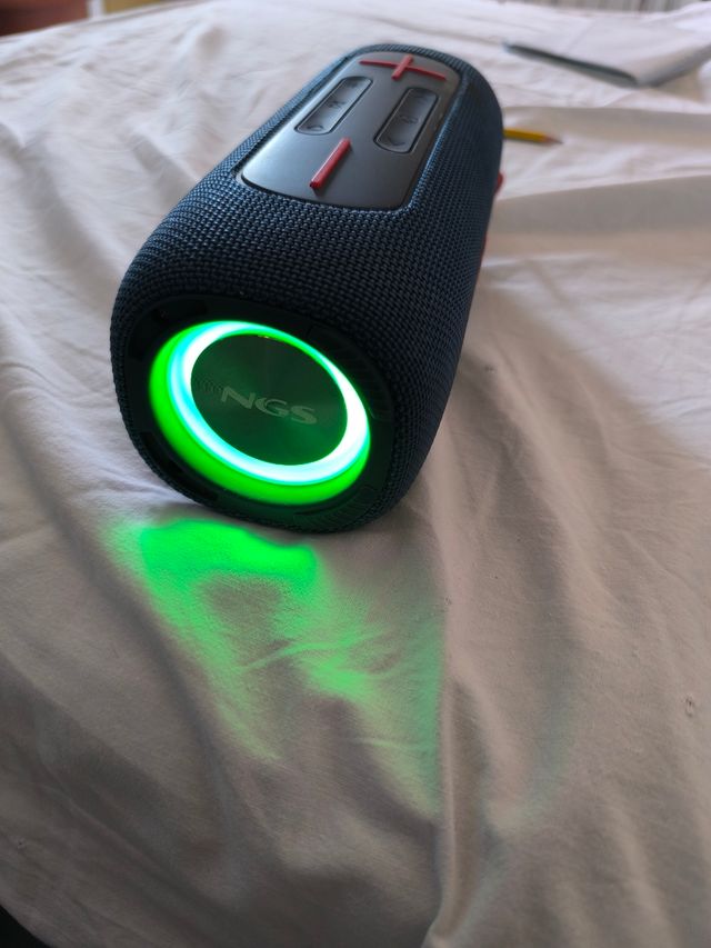 Altavoz Bluetooth NGS roller nitro 3 blue