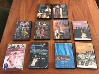 10 DVDs Ópera y Zarzuela