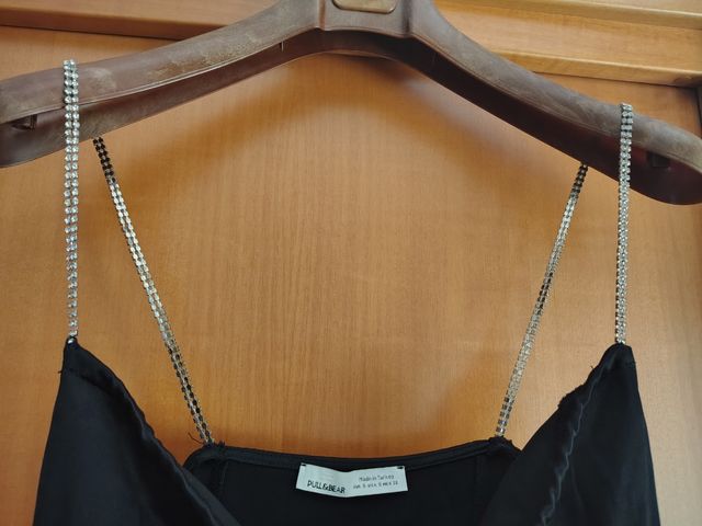 Miniabito Pull&Bear nero Tg S