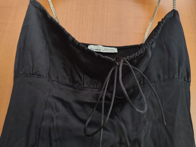 Miniabito Pull&Bear nero Tg S