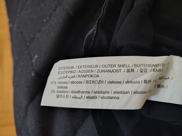 Miniabito Pull&Bear nero Tg S