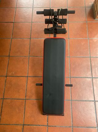Banco abdominales plegable