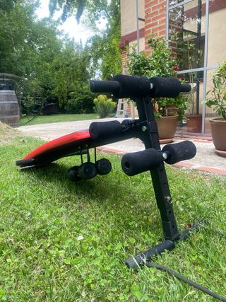 Banco abdominales plegable