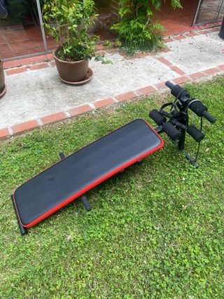 Banco abdominales plegable