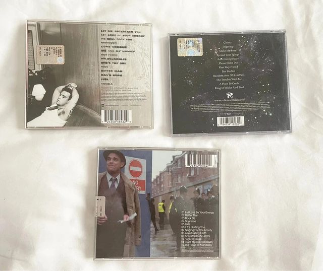 3 Cd di Robbi Williams