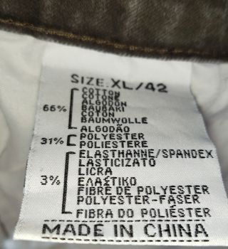 Pantalones camuflaje XL