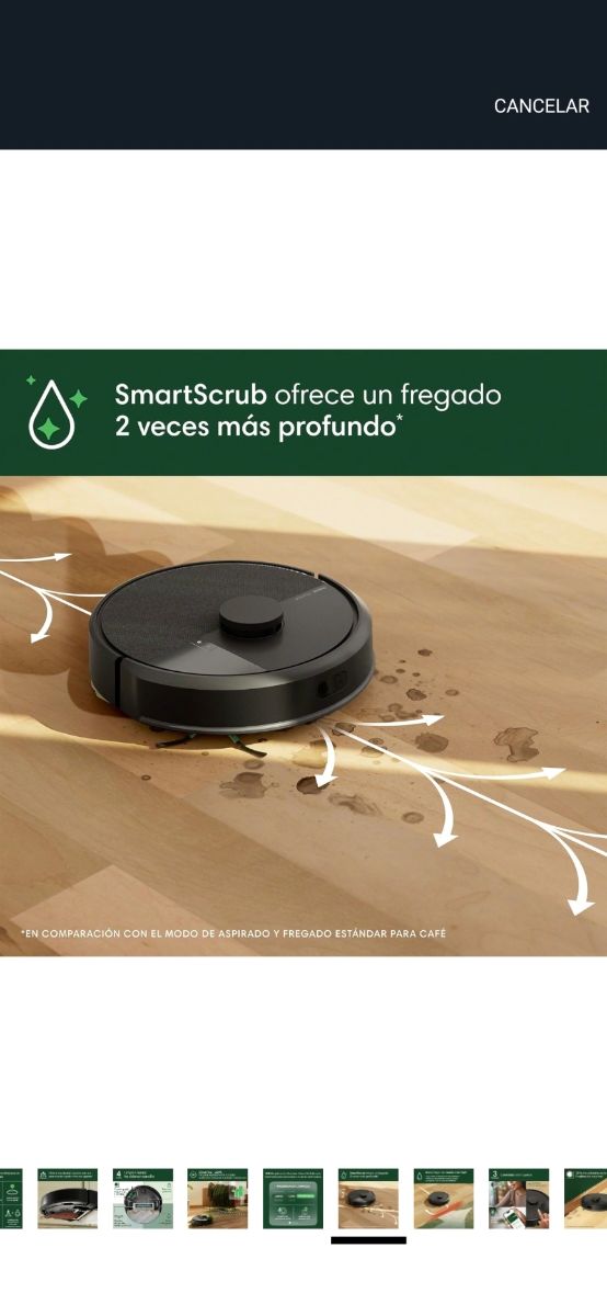 Roomba 105 Combo – Aspirador + fregado inteligente