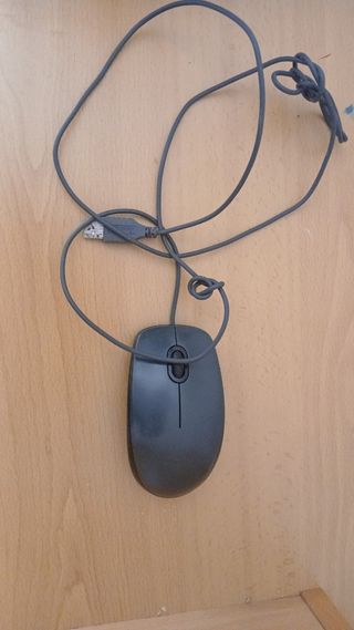 Ratón USB gris