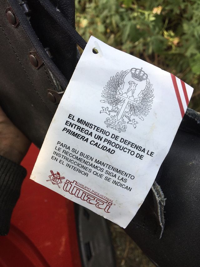 Botas militares Ejército Español numero 44