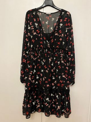 Vestito Liu Jo nero floreale