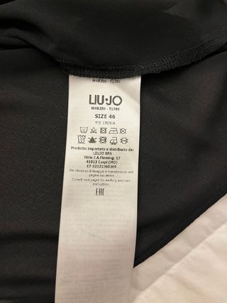 Vestito Liu Jo nero floreale