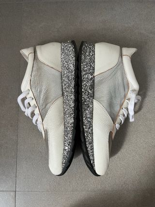 Sneakers Stokton argento-bianche