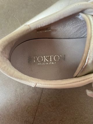 Sneakers Stokton argento-bianche