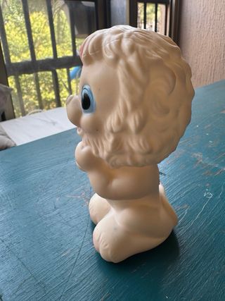 Ledra vintage anni '60 leone rubber toy
