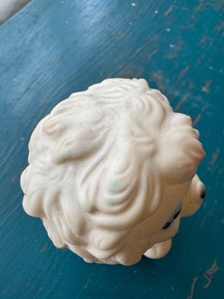 Ledra vintage anni '60 leone rubber toy