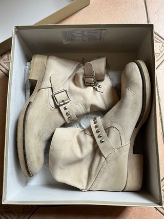 Stivaletti Bata beige n. 38