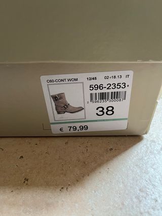 Stivaletti Bata beige n. 38