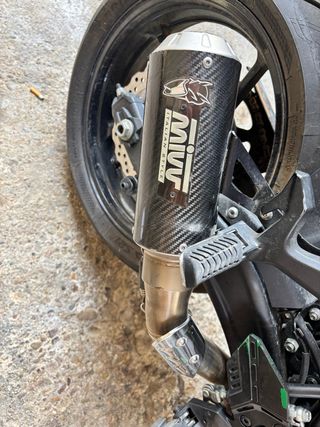 escape Mivv Z650 - Doble Sonda Lambda,linea comple
