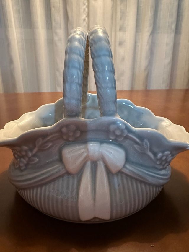 Cesta porcelana Hispanis - Azul